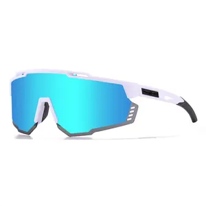 2023 편광 사이클링 선글라스 Photochromic 렌즈 TR90 프레임 사용자 정의 스포츠 선글라스