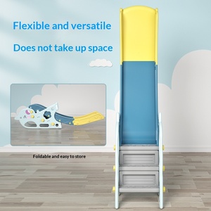 Toboggan en plastique pour bébé, jouets d'intérieur pour enfants, garçons et filles, design pliable pour les tout-petits de 1 à 8 ans - Product Image 3