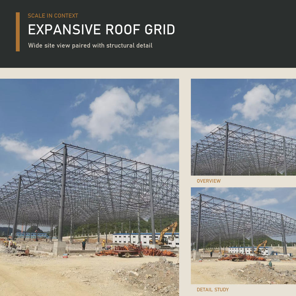 Steel Waredrop Industrial Plant Construction Application Steel Frame Factory Workshop ...