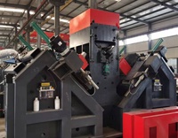 Línea de Perforación de Acero Angular CNC de Alta Velocidad Modelo JNC2532, Controlada por PLC, 220V, Diámetro Máximo de Perforación de 40 mm, Alta Productividad