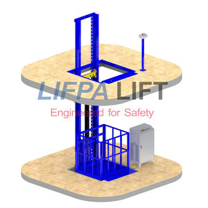 500 kg Hidrolik Küçük Ucuz Taşınabilir Kargo Asansörü - Product Image 2