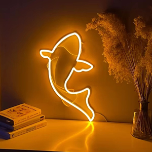 Pez personalizado Letrero de neón Led <span class=keywords><strong>mar</strong></span> Arte Luz Signo Led Logo <span class=keywords><strong>marinero</strong></span> Decoración de la pared Barra personalizada Letrero de neón Fiesta chico Habitación Decoración luz de neón - Product Image 3