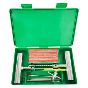 Kit de réparation de pneus tubeless pour voiture et vélo, 33 pièces/58 pièces, outil de réparation de crevaison avec poignée en T - Product Image 4