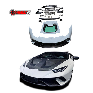 ชุดแต่ง Lamborghini Huracan LP580 LP610 LP640 EVO สไตล์ Perform ชุดกันชนหน้า-หลัง คาร์บอนไฟเบอร์ครึ่งชิ้น สำหรับประกอบตัวถังรถยนต์ - Product Image 1