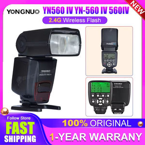 Flash Speedlite Universal Yongnuo YN560IV YN560 IV para Cámaras Pentax, <span class=keywords><strong>Canon</strong></span>, Nikon, Sony, Fuji, Olympus, <span class=keywords><strong>Disparador</strong></span> Opcional YN560-TX II - Product Image 3