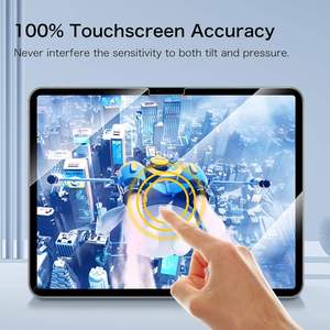 ฟิล์มกันรอยหน้าจอ 2.5D แบบใส สำหรับ iPad Pro 11 นิ้ว M5 M4 กระจกนิรภัย 9H ความคมชัดสูง ป้องกันฟองอากาศ ป้องกันรอยขีดข่วน - Product Image 4