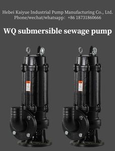 Centrifugal Sewage <b>Submersible</b> <b>Pump</b> With Impeller Cutter Grinder Reamer Cutting Dirty Water <b>Pump</b> - Product Image 6
