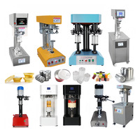 Máquina Selladora de Latas Automática Comercial de Sobremesa Sin Rotación para Latas de Aluminio, Té de Burbujas, Refrescos, PET y Cerveza Artesanal