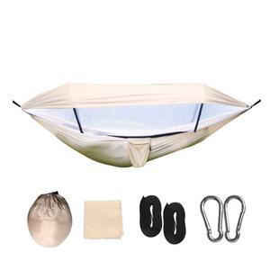 Nouvelle arrivée Camping Durable Nylon Hamac avec Moustiquaires <span class=keywords><strong>Rainfly</strong></span> Auvent pour Voyage En Plein Air Randonnée Aventures <span class=keywords><strong>Rainfly</strong></span> - Product Image 2