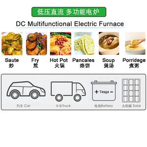 2020 nuevo diseño <span class=keywords><strong>solar</strong></span> <span class=keywords><strong>estufa</strong></span> cocina 24v dc 1000W batería <span class=keywords><strong>de</strong></span> cocina - Product Image 3