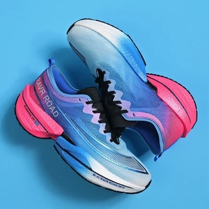 Zapatillas de deporte ultraligeras para correr al aire libre para hombres y mujeres, zapatillas de maratón antideslizantes con amortiguación supercrítica de diseñador de marca, zapatillas de maratón para correr - Product Image 4