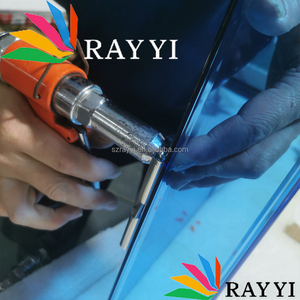 RAY YI studenti personalizzati per esterni che disegnano la lavagna angolata in acrilico per scrivere la Clip di <span class=keywords><strong>Plexiglass</strong></span> in plastica lucido - Product Image 6