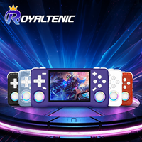 Consoles de Jeu Xf35h Rk3326 Ultra avec Écran IPS 3,5 Pouces, Système Linux Emuelec, Wi-Fi, Jeu en Ligne, Manette de Jeu, Affichage Coloré 2026