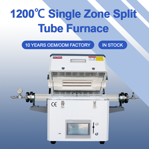 Horno de Tubo CVD de Laboratorio, Horno de Tubo de Sinterización de 1700 Grados en Venta, Horno de Tubo Horizontal, Horno de Tubo de Atmósfera de Vacío - Product Image 2