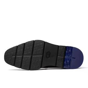 Zapatos Oxford de Diseño Clásico y Alta Calidad para Hombre, de Piel Genuina, Punta Cuadrada, Plataforma, Casuales, Antideslizantes y Brillantes - Product Image 5