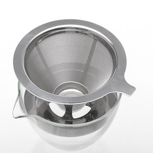 Custom reutilizável aço inoxidável café chá coadores cônicos funil ultra-fino mão Brewed café utensílios Food Grade Dropper - Product Image 5