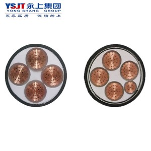 Lõi đồng 3 + 1 ba pha bốn dây cáp điện 2.5/120/185/240/300 vuông crosslinked dây <span class=keywords><strong>xlpe</strong></span> & PVC cách điện xây dựng - Product Image 1