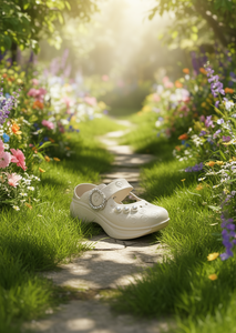 DAMHUNG Zoccoli Mary Jane con perle Taglia 25 Scarpe estive morbide e leggere per donne e ragazze - Product Image 2