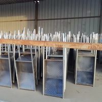 Carretilla Metálica Plegable y Bloqueable con Ruedas, Resistente, para Herramientas Industriales, Arena, Lodo y Trabajos de Construcción