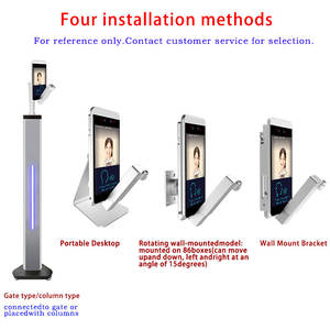 Sistema de Control de <span class=keywords><strong>Acceso</strong></span> con Reconocimiento Facial NFC y Logotipo Personalizable de Tendcent, Previene el Uso Indirecto, Medición de Temperatura - Product Image 6