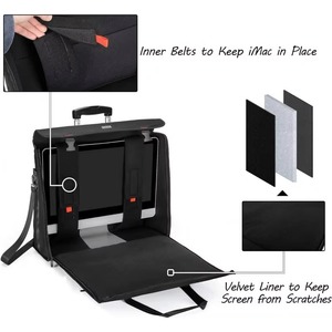Funda para Portátil de 13, 14, 15.6, 16 y 17 Pulgadas, Resistente al Agua, Maletín para Ordenador, Bolsa de Transporte para Portátil - Product Image 3