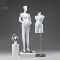 Mannequin femme enceinte grandeur nature pour vitrine de magasin de puériculture, modèle de grossesse humaine