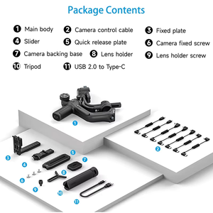 Stabilisateur de caméra Feiyu <span class=keywords><strong>SCORP</strong></span> 2 à 3 axes, stabilisateur portable avec suivi IA pour appareil photo reflex numérique et hybride, 2,5 kg, écran OLED, prise de vue verticale, vlogging - Product Image 6