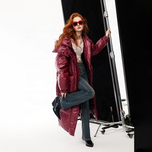 <span class=keywords><strong>Manteau</strong></span> d'Hiver en Duvet de Haute Qualité pour <span class=keywords><strong>Femme</strong></span> - Vente Directe Usine, Personnalisable (Logo OEM), Coupe Longue Ample Épaissie pour Temps Froid - Product Image 3