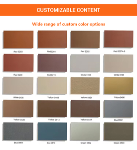 Pannello Moderno <span class=keywords><strong>in</strong></span> Mattoni di Terracotta per Facciate Continue, Uso Alberghiero, Ecologico, Impermeabile, Ignifugo, Spessore 18mm, Anti-Corrosione - Product Image 3