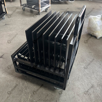 Chariot de transport multifonctionnel personnalisé pour plaques de base de treillis en acier et poids de ballast, idéal pour les entreprises de location d'événements