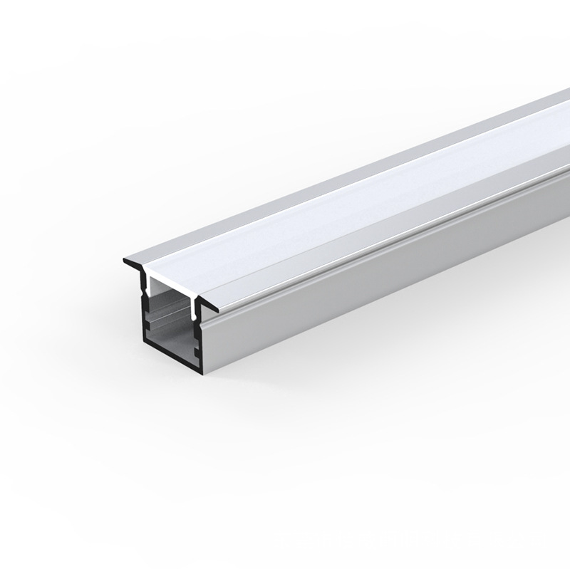 Surface Mount U Plastic Aluminium Aluminum Profile LED Strip Light Channel For LED Strips With Cover, LED Aluminum Profile