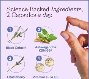 Ménopause Probiotique Capsules Vitamines Suppléments pour Femmes Soins de Santé OEM Produit Enzyme - Product Image 4