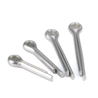 Kit de goupilles fendues pour équipement de convoyage, en acier inoxydable 316, tailles de 2 mm à 8 mm, norme GB 91, pour la fixation de chaînes et de pignons