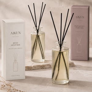 Aikun แก้วทรงสูงแบบเติมได้, น้ำหอมปรับอากาศแบบทรงกระบอกสำหรับตกแต่งห้องนั่งเล่น - Product Image 1