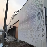 Panneau de clôture de jardin en aluminium sur mesure, directement de l'usine, panneaux de clôture d'intimité en aluminium pour pergola extérieure et décoration murale