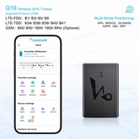 Traceur GPS sans fil Tracelink à longue autonomie, en temps réel, pour voiture, moto, localisateur anti-perte 4G LTE, localisateur magnétique OEM/ODM