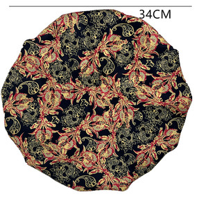 ZTZI, venta al por mayor, estampado de doble capa, <span class=keywords><strong>gorro</strong></span> de <span class=keywords><strong>dormir</strong></span> de satén, envoltura de pelo <span class=keywords><strong>para</strong></span> <span class=keywords><strong>rizos</strong></span>, <span class=keywords><strong>gorro</strong></span> forrado <span class=keywords><strong>para</strong></span> saco de <span class=keywords><strong>dormir</strong></span>, elástico ajustable - Product Image 4