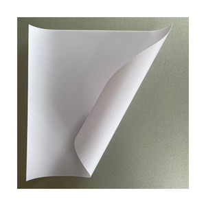 Vật liệu in kỹ thuật số biểu ngữ Flex tráng <span class=keywords><strong>Backlit</strong></span> mờ 510gsm 1000D * 1000D 18*18 3.20m 50m/r mẫu miễn phí - Product Image 4