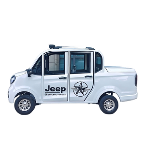 Camionnette électrique à 4 roues et double cabine, prix d'usine, vente en gros - Product Image 4