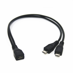 Hub de charge et de données Micro USB Micro-Mère/Père-in-law 3A Charge rapide Câble de téléphone portable multifonctionnel blindé tressé en PVC - Product Image 5