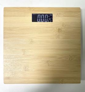सस्ती कीमत घरेलू एलसीडी इलेक्ट्रॉनिक बांस बॉडी वेट स्केल डिजिटल बॉडी स्केल - Product Image 4