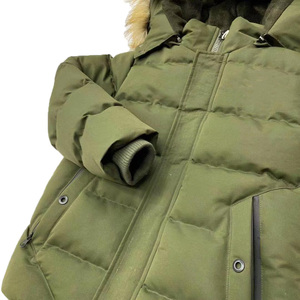 Vestes en polaire décontractées pour garçons 2021, style militaire, chaudes, coupe-vent, à capuche, grandes tailles, OEM/ODM disponibles - Product Image 3