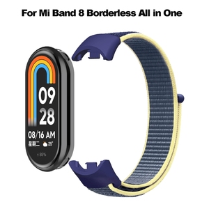 Nuevo <span class=keywords><strong>mejor</strong></span> para <span class=keywords><strong>Xiaomi</strong></span> Mi <span class=keywords><strong>Band</strong></span> 8 Loop Nylon Watch <span class=keywords><strong>Band</strong></span> Watch Bandas de repuesto Smart - Product Image 2