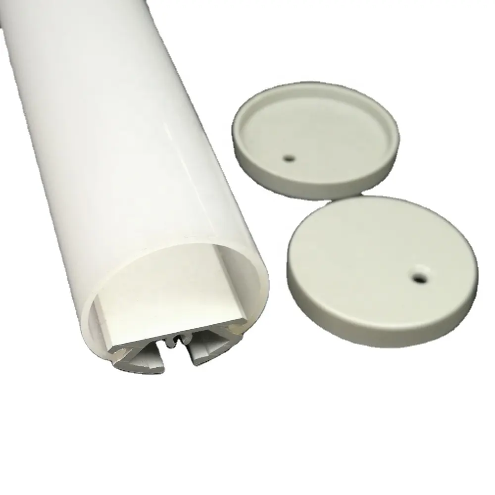 Profilo della luce sospesa con striscia LED rotonda in alluminio diametro 30mm con diffusore opaco opale PC a 360 gradi