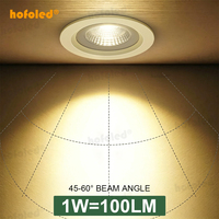 Spot LED Encastrable 5W 7W 9W 12W 15W, Plafonnier Sans Scintillement, Étanche IP65 pour Zones Humides, Salle de Bain, Douche