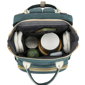 Momie Grande Capacité Sac de <span class=keywords><strong>Poussette</strong></span> Maman Bébé multi-fonction Imperméable À L'eau En Plein Air Voyage Sacs À Couches - Product Image 4