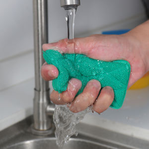 Tre Spugne in Silicone Goffrate per la Pulizia della Cucina - Product Image 6