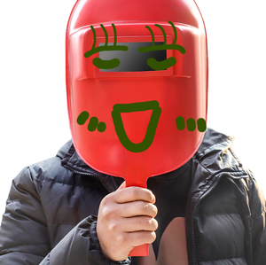 Masque de soudage professionnel à obscurcissement automatique, ergonomique et portable, pour le meulage - Product Image 1