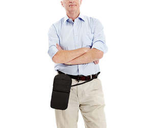 Housse de sac de cathéter personnalisée Support de sac de drainage urinaire étanche Tube de néphrostomie et housse de sac de drainage Pochette de taille pour néphrostomie - Product Image 6