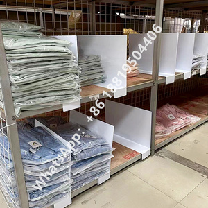 Nhựa Tùy Chỉnh PVC Kho L Loại Kệ Stoppers Từ Siêu Thị Kệ Divider Hàng Hóa Đứng - Product Image 6